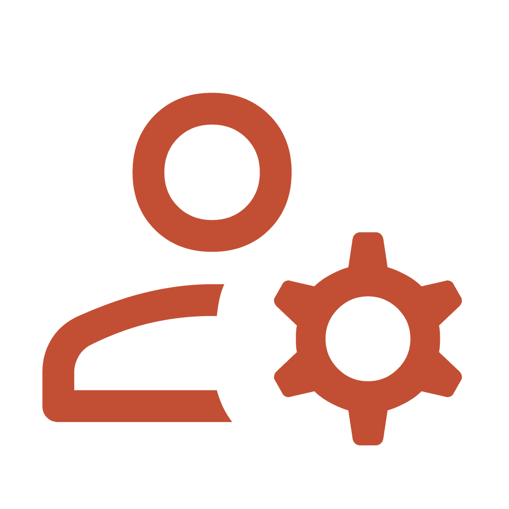 User and role management icon